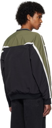 adidas Originals Black & Khaki Cutline Sweatshirt
