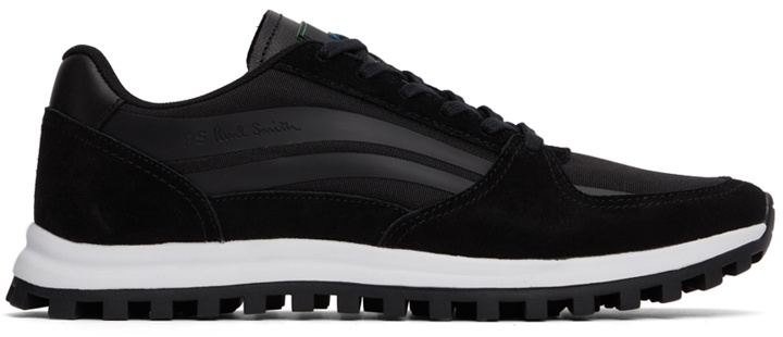 Photo: PS by Paul Smith Black Suede Damon Sneakers