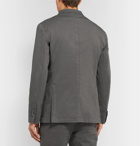 Boglioli - Grey K-Jacket Slim-Fit Unstructured Cotton-Blend Twill Suit Jacket - Gray