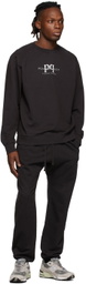 Museum of Peace & Quiet Black 'Leisure Company' Sweatshirt