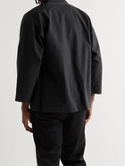 Snow Peak - Noragi Cotton and Bamboo-Blend Jacket - Black