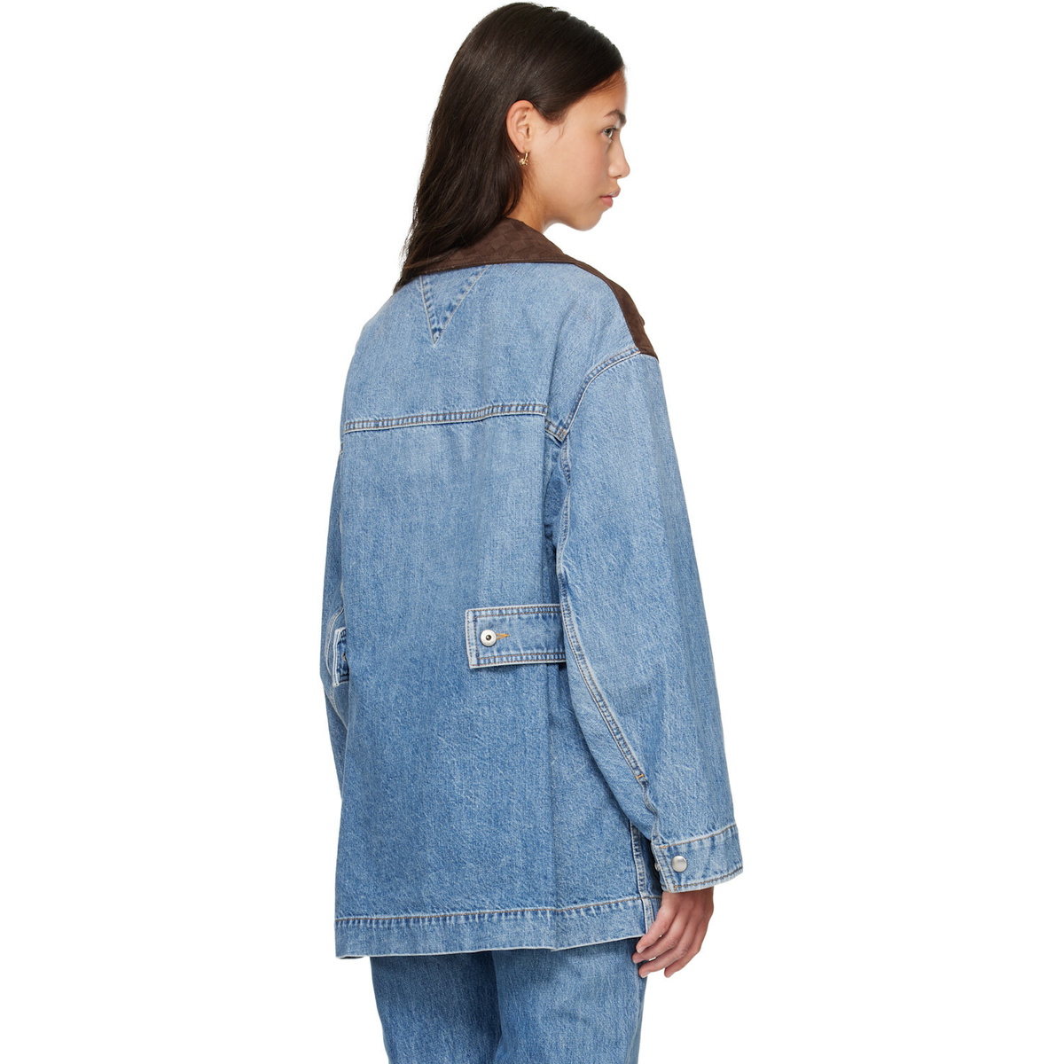 Bottega Veneta Blue Vintage Indigo Denim Jacket