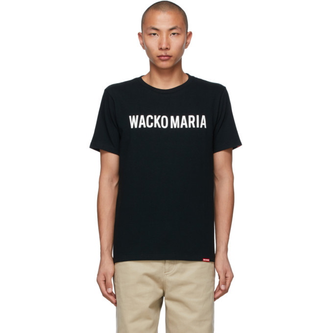 Photo: WACKO MARIA Black Heavyweight Type-2 T-Shirt