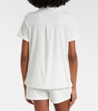 Melissa Odabash Tori cotton-blend shirt