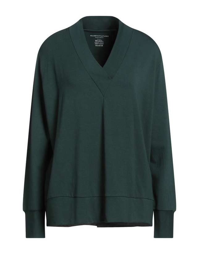 Photo: Majestic Filatures Womens Sweatshirt Dark in Green