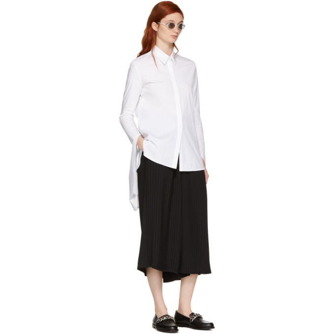 Neil Barrett White Spiral Shirt