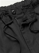 OrSlow - New Yorker Tapered Cotton-Ripstop Trousers - Black