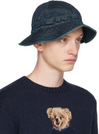 RRL Blue Faded Denim Hat