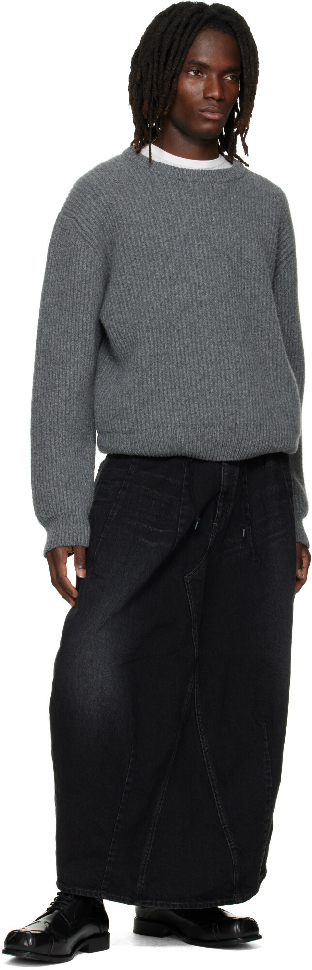 NEEDLES Black H.D. Skirt