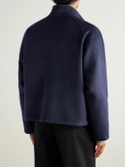 Stòffa - Cashmere Blouson Jacket - Blue