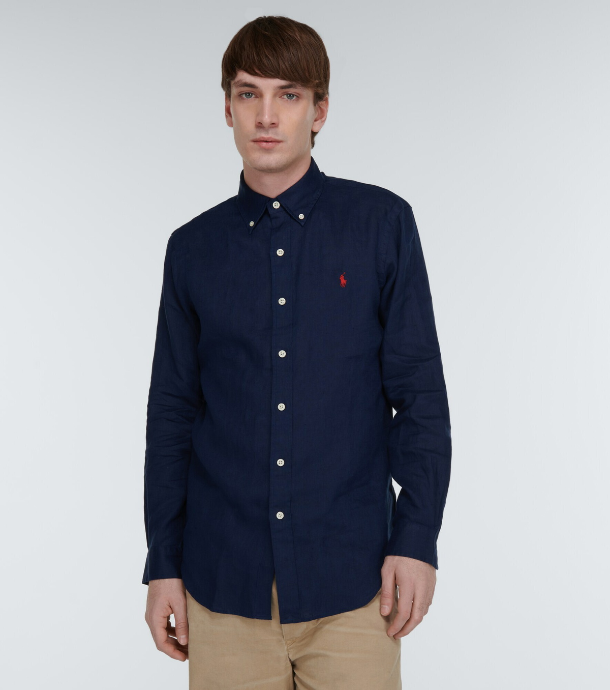 Polo Ralph Lauren - Slim linen shirt Polo Ralph Lauren