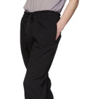 Haider Ackermann Black Perth Jogger Lounge Pants