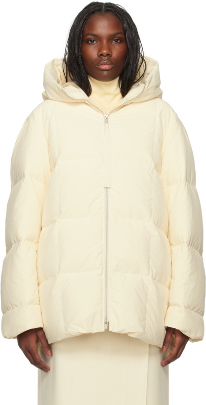 Photo: Jil Sander Off-White Quilted Down Jacket