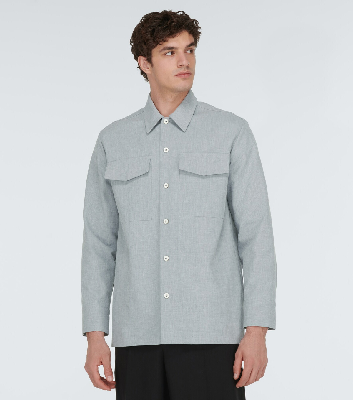 Jil Sander - Pocket cotton shirt Jil Sander