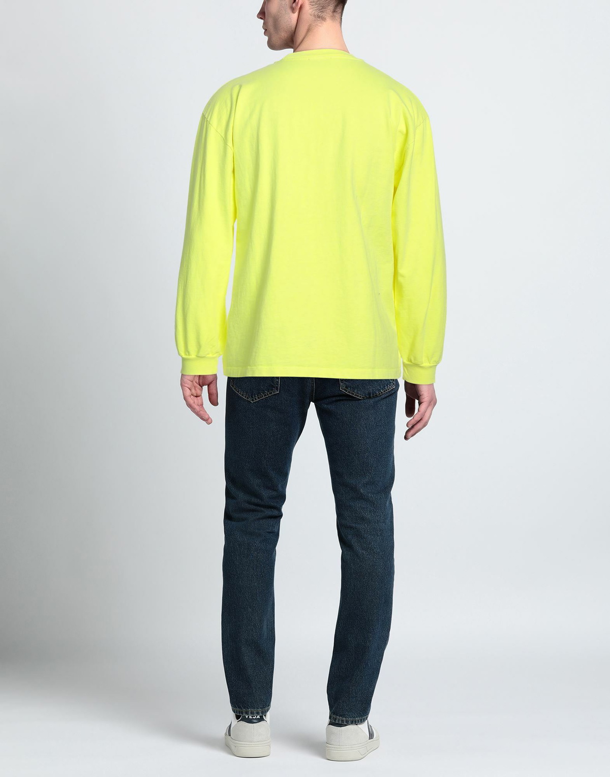 Aries Mens T-shirt in Yellow