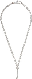 Vyner Articles Silver Bone Necklace