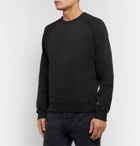 The Row - Sal Loopback Cotton-Jersey Sweatshirt - Black