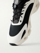 LOEWE - On Cloudsolo Rubber-Trimmed Mesh Sneakers - Black
