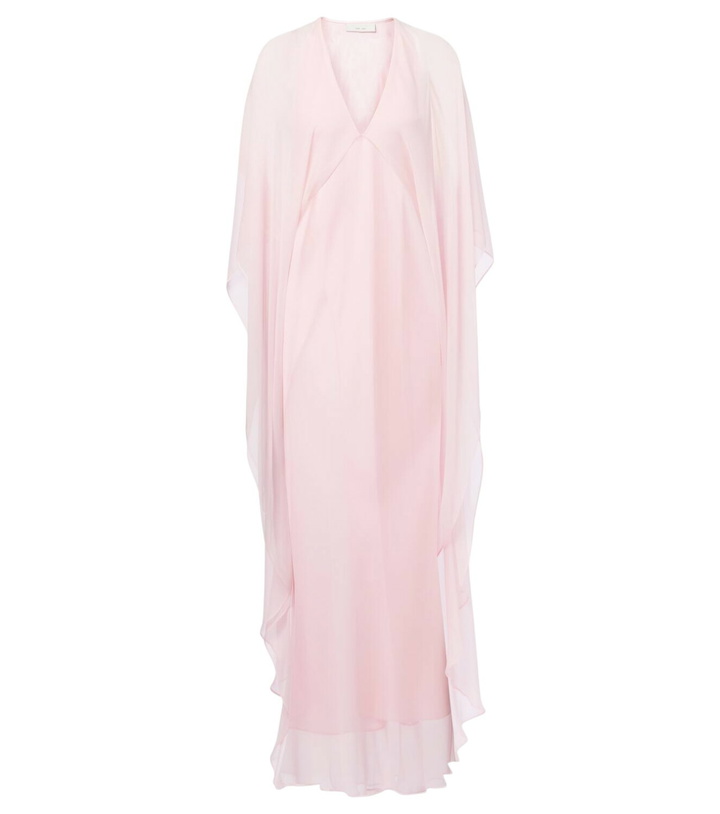 Photo: The Sei Caped silk chiffon gown