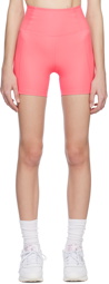 Girlfriend Collective Pink Run Shorts