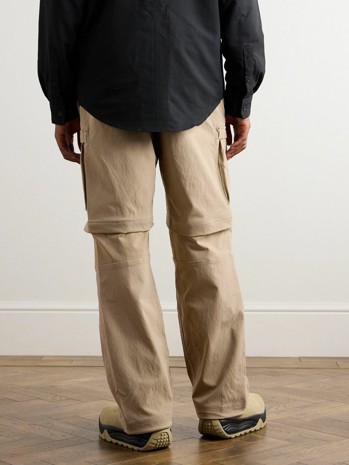 Nike - ACG Smith Summit Convertible Stretch-Shell Cargo Trousers - Neutrals