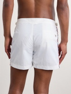 Orlebar Brown - Setter Straight-Leg Short-Length Striped Swim Shorts - White