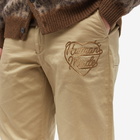 Human Made Men's Chino Pant in Beige