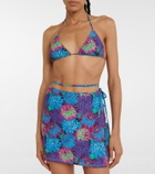 Reina Olga Behati floral miniskirt