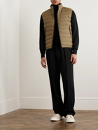 Zegna - Quilted Padded Shell Gilet - Brown