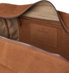 Álvaro - Álvaro 47 Suede Holdall - Brown