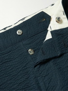 DOPPIAA - Aabigant Cotton-Blend Seersucker Suit - Blue