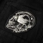 Alexander McQueen Skull Patch Slim Jean
