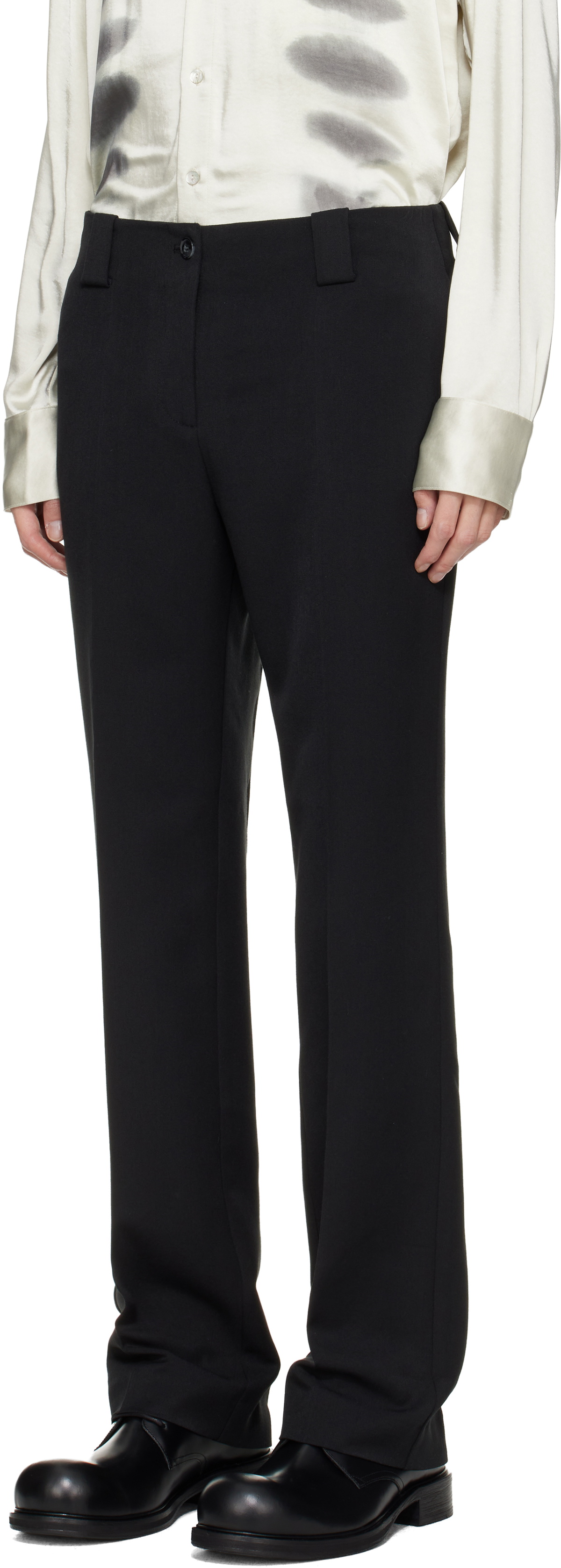 AVAVAV Black Tailored Trousers