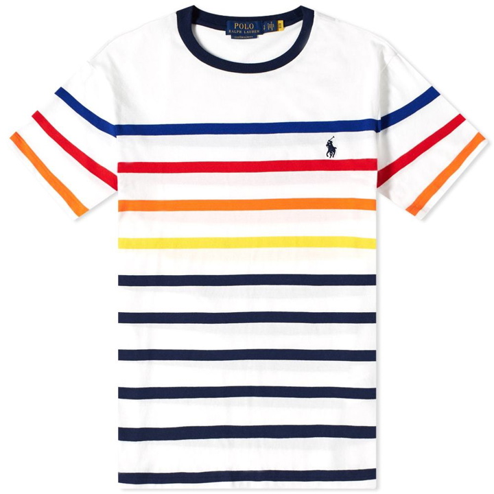 Photo: Polo Ralph Lauren Rainbow Striped Tee