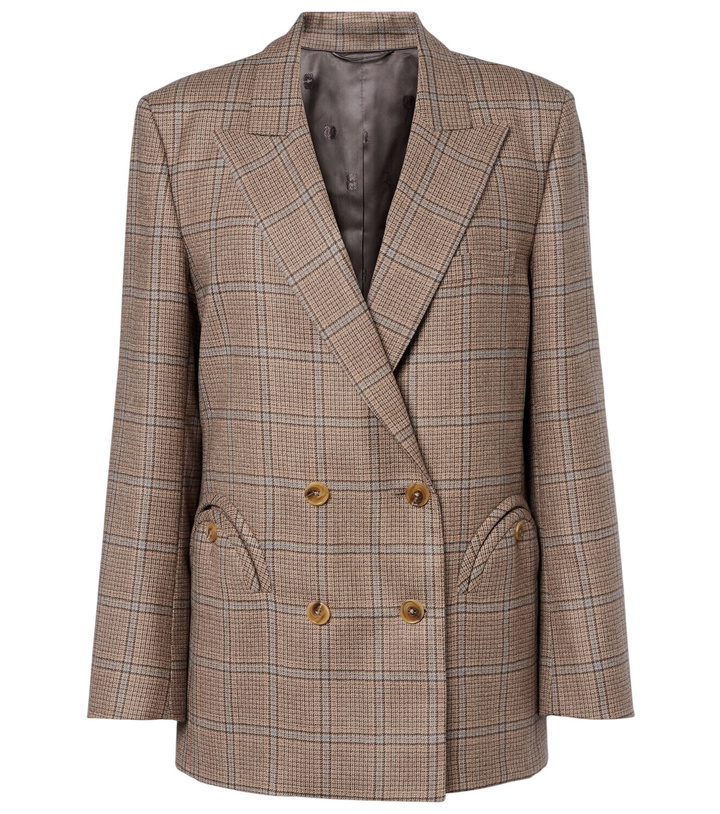 Photo: Blazé Milano Everynight checked double-breasted wool blazer
