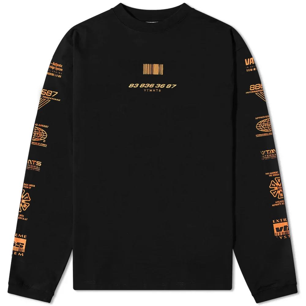 VTMNTS Long Sleeve Rights Reserved Tee VTMNTS