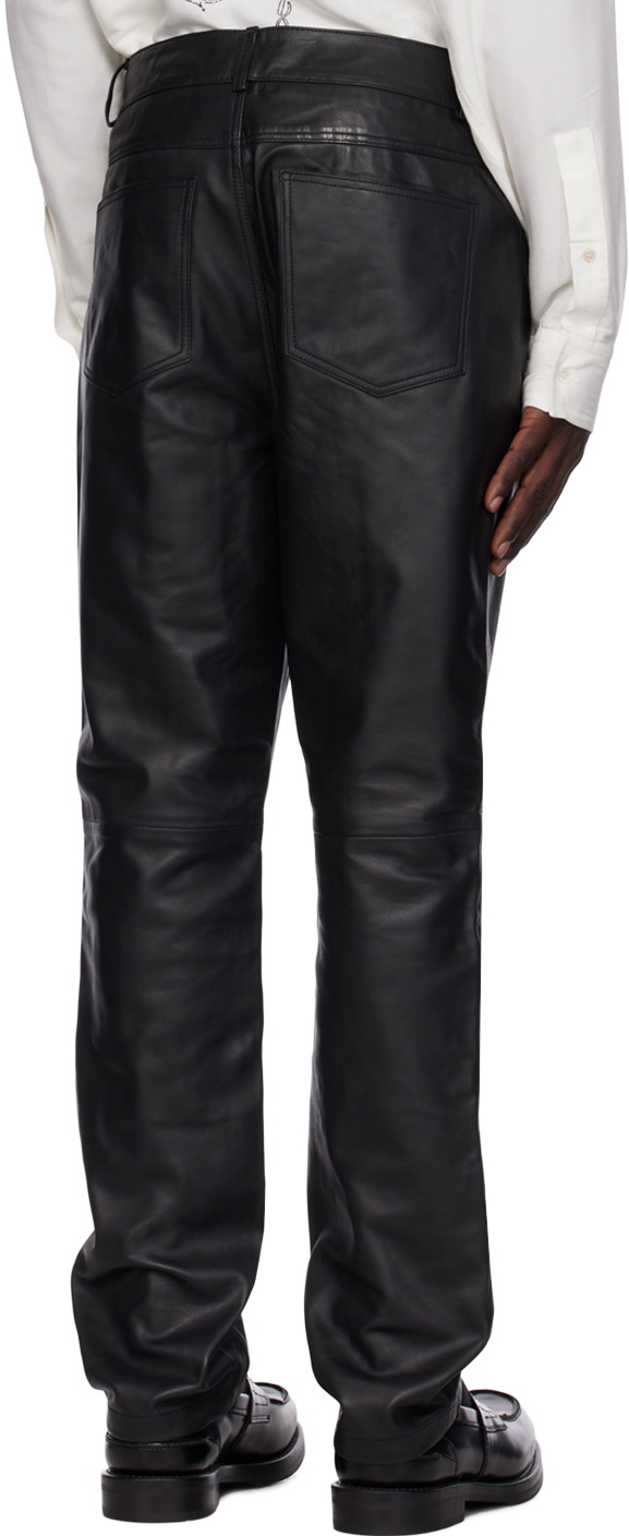 Deadwood Black Phoenix Leather Pants