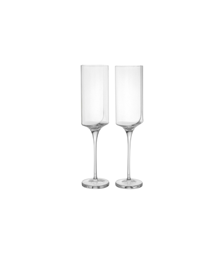 Photo: Zaha Hadid Design Hew set of 2 champagne flute glasses