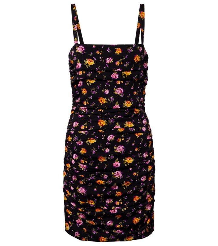 Dolce&Gabbana Raschel DG tweed minidress Dolce & Gabbana