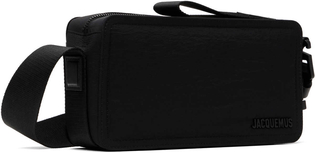 JACQUEMUS Black 'The horizontal Cuerda' Bag