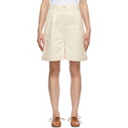 Loewe Off-White Denim Shorts