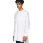 Jil Sander White Wide Tunic Shirt