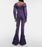 Didu Gathered flared jeans