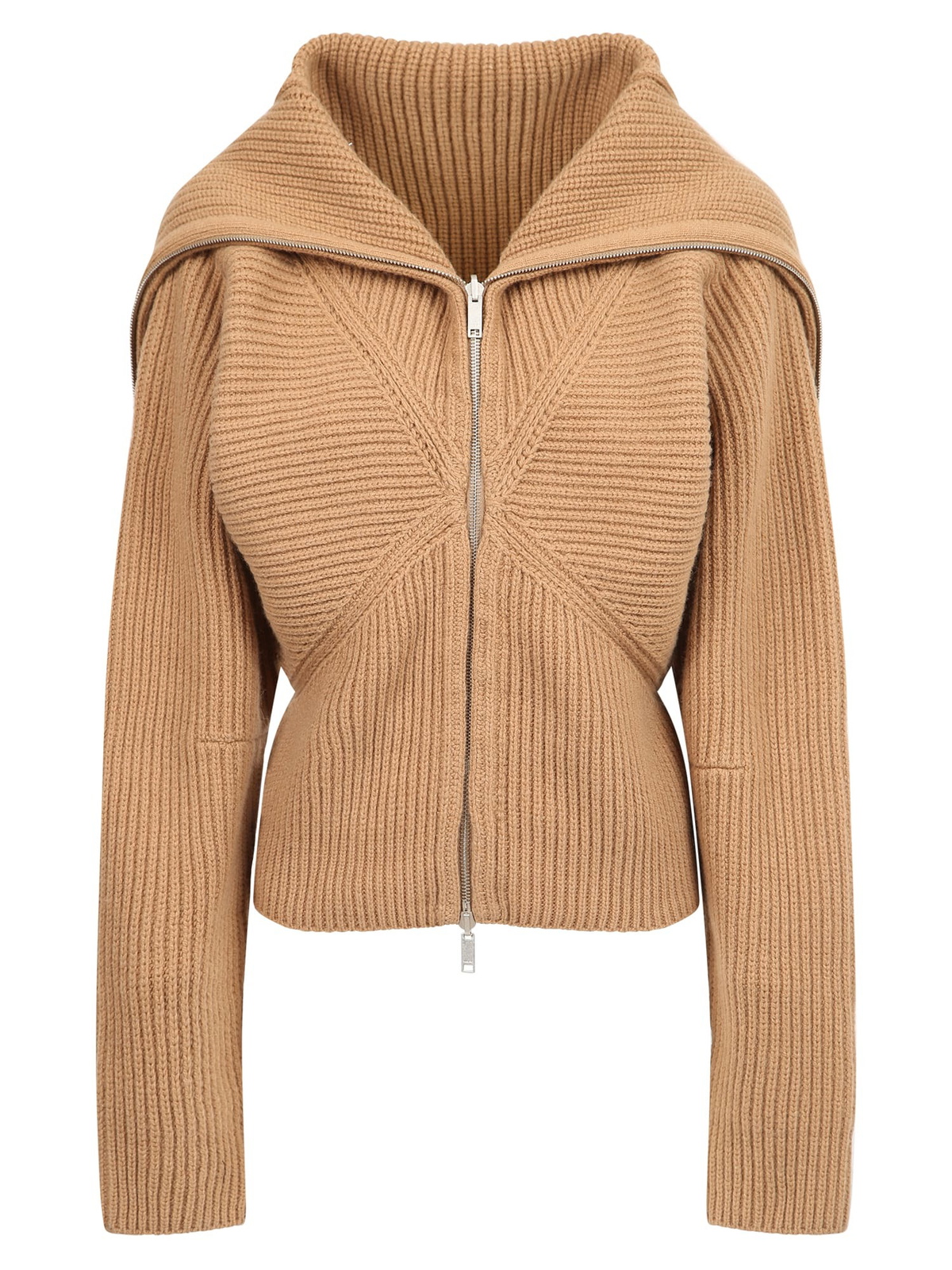 AMBUSH Folded-collar Zipped Cardigan