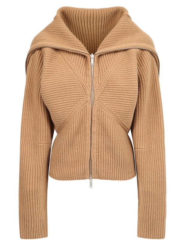 Photo: AMBUSH Folded-collar Zipped Cardigan