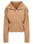 AMBUSH Folded-collar Zipped Cardigan