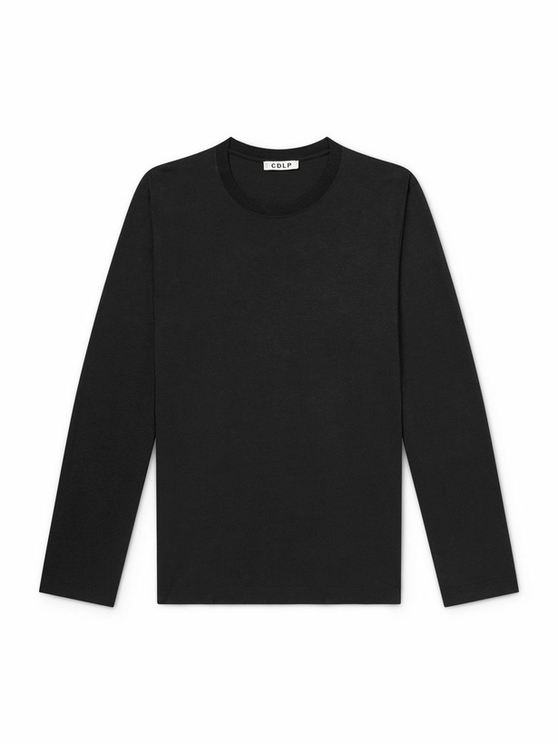 Photo: CDLP - Lyocell and Pima Cotton-Blend Jersey T-Shirt - Black