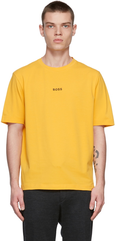 Photo: Boss Yellow Relaxed T-Shirt