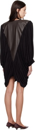 Nicklas Skovgaard Brown & Black Geneva Minidress