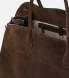 The Row - Soft Margaux 17 suede tote